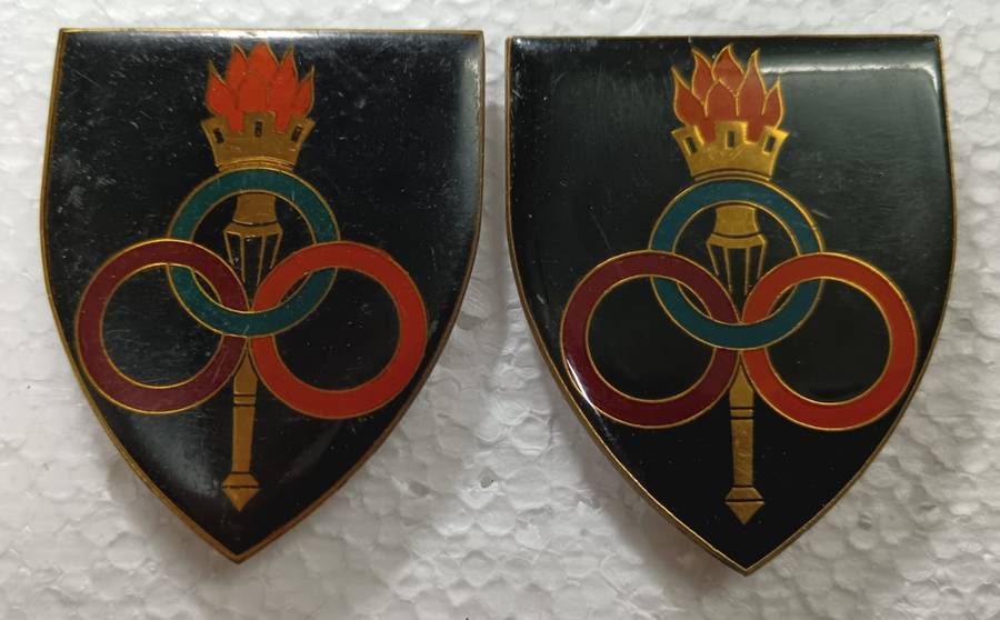 SADF - Ordnance Shoulder Flash Pair