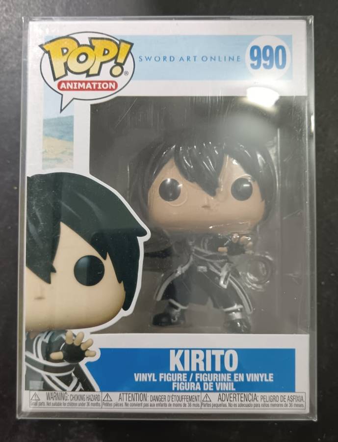 Funko Pop! Vinyl: Sword Art Online - Kirito #990 W/Protector