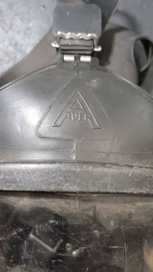 Vintage Gas Mask with Carry Case