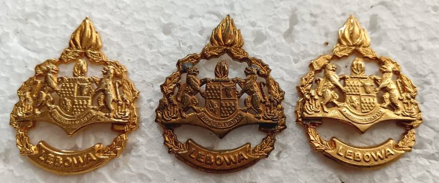 (Homelands) Lebowa Warrant Officer Ranks