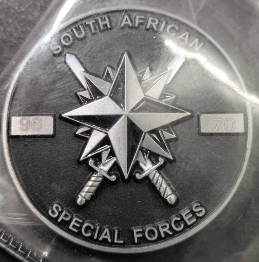 SADF/SANDF - Special Forces ( Recce ) Challenge Coin
