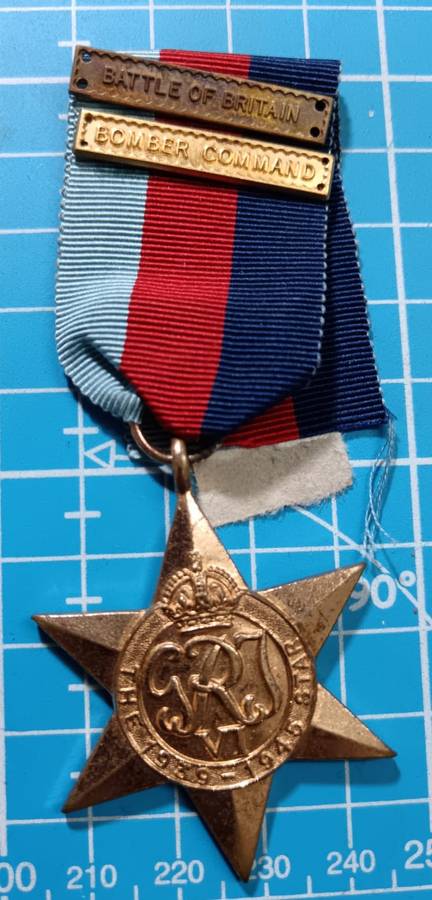 United Kingdom Issue - Full Size World War Two 1939/45 Star with Bars: