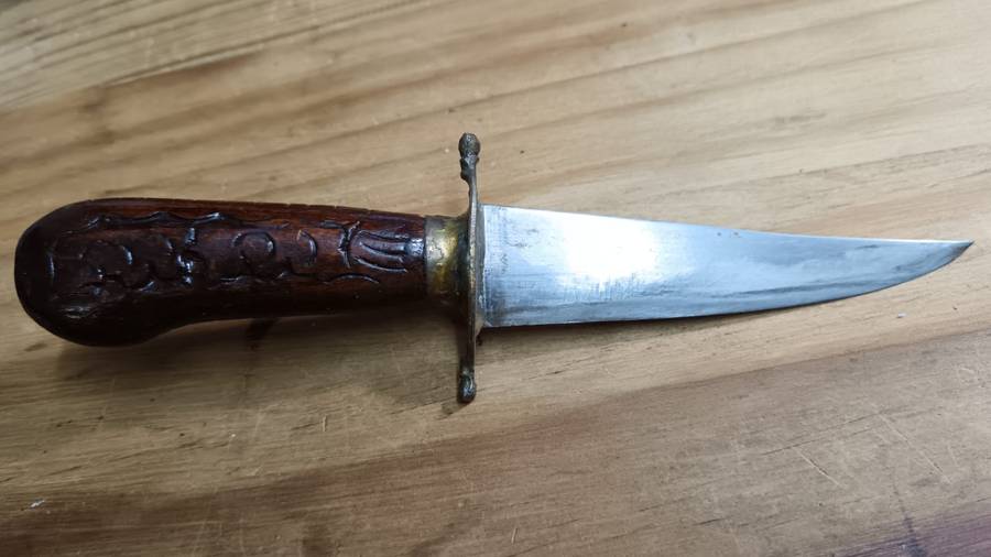 Vintage Carving Knife with Sheath