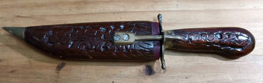 Vintage Carving Knife with Sheath