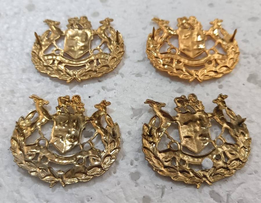 SADF - Warrant Officer Ranks ( 2 by 2 Rank Badges )