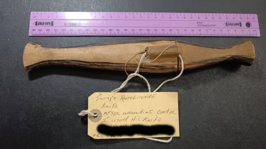 Special Forces Super Soldier - Mike West ( SAS and Recce ) Swapo Homemade Knife