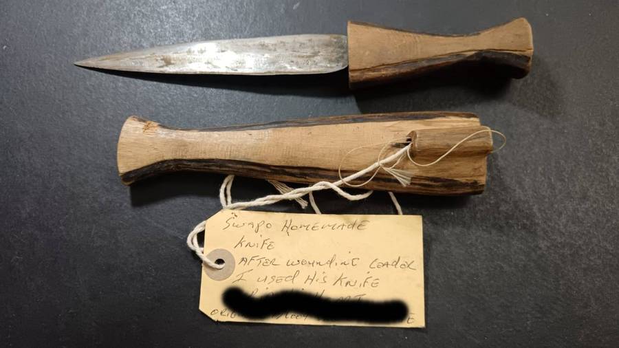 Special Forces Super Soldier - Mike West ( SAS and Recce ) Swapo Homemade Knife