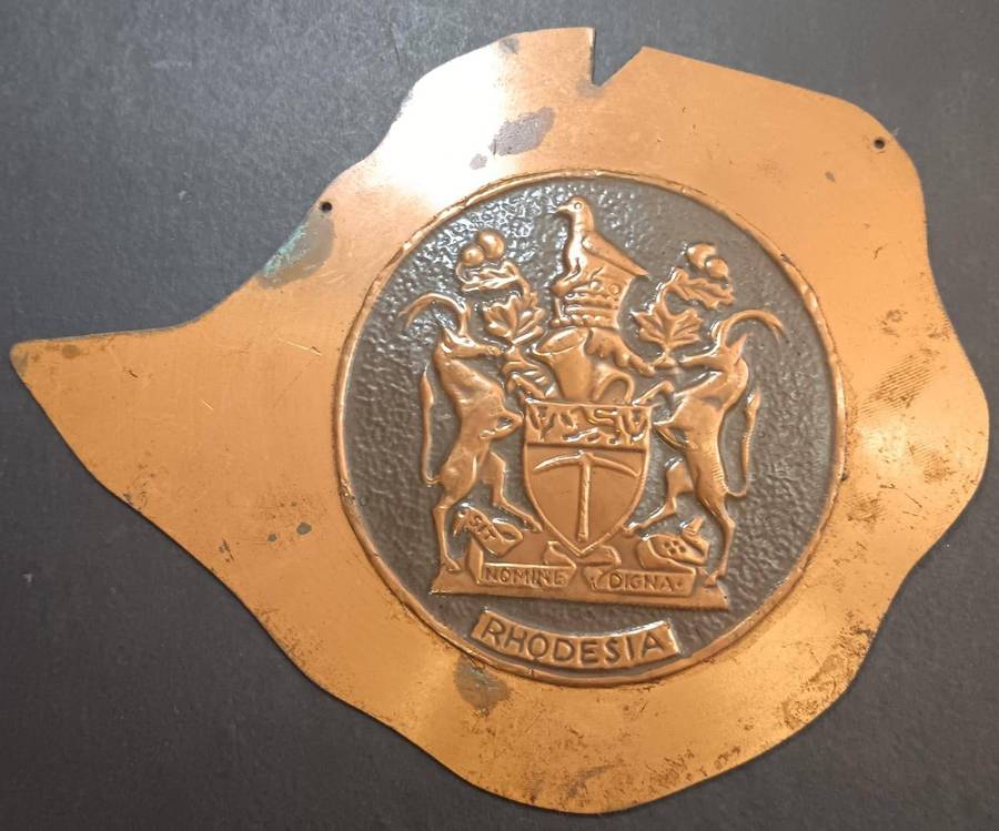 Special Forces Super Soldier - Mike West ( SAS and Recce )Rhodesia Plaque