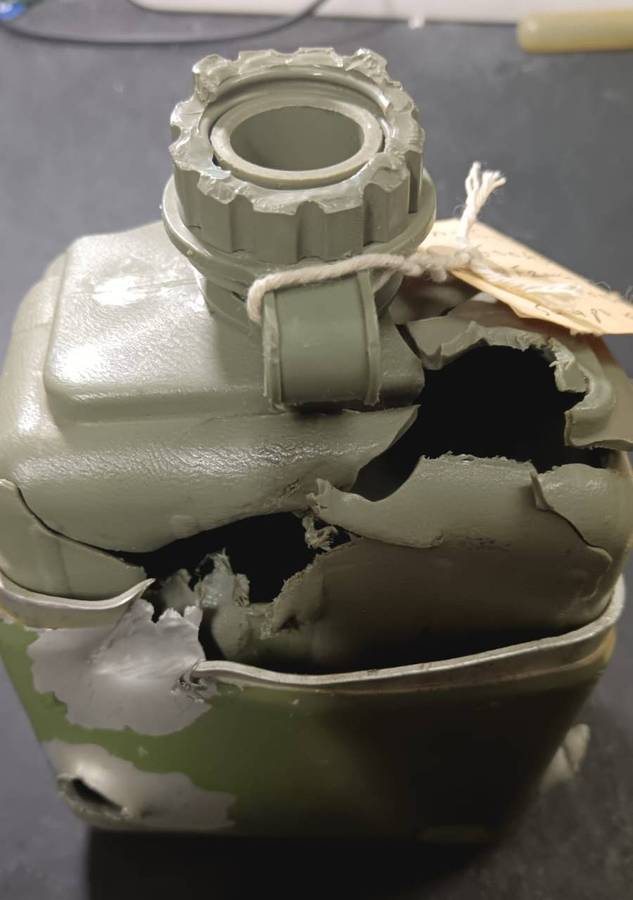 Special Forces Super Soldier - Mike West ( SAS and Recce ) Captured Water Bottle