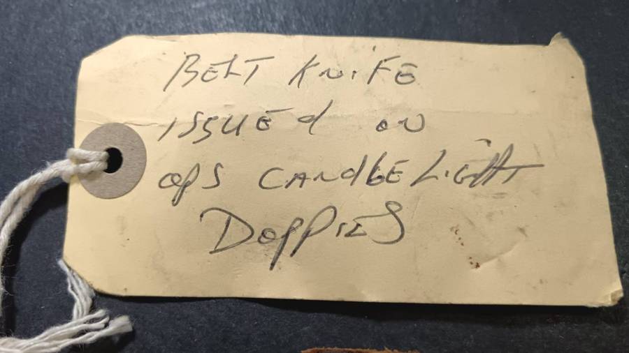 Special Forces Super Soldier - Mike West ( SAS and Recce )Ops Candle Light Belt Knife