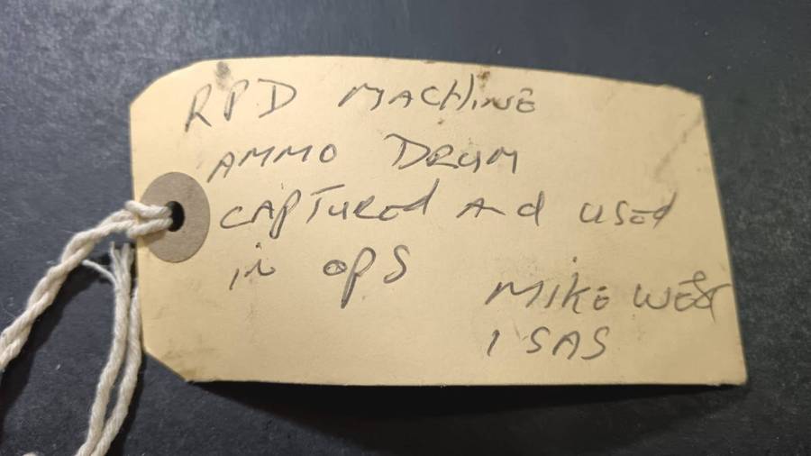 Special Forces Super Soldier - Mike West ( SAS and Recce )Captured Ammo Drum