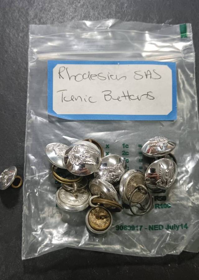 Special Forces Super Soldier - Mike West ( SAS and Recce )SAS Tunic Buttons