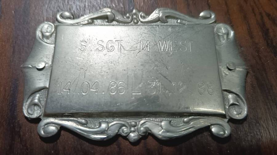 Special Forces Super Soldier - Mike West ( SAS and Recce ) Operators Plaque