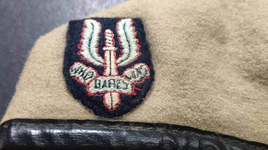 Special Forces Super Soldier - Mike West ( SAS and Recce ) SAS Beret - C/Squadron