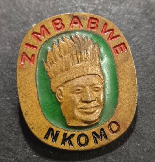 Special Forces Super Soldier - Mike West (SAS and Recce)Joshua Nkomo Political Badge