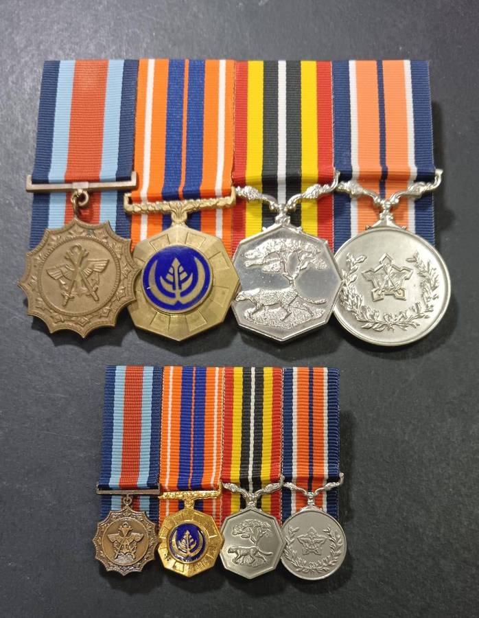 Special Forces Super Soldier - Mike West ( SAS and Recce ) Medals with Certificates