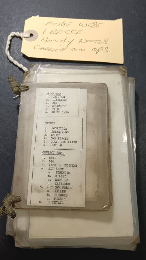 Special Forces Super Soldier - Mike West ( SAS and Recce ) Handy Notes