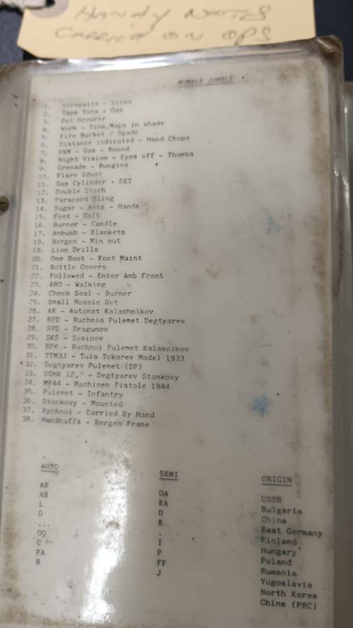 Special Forces Super Soldier - Mike West ( SAS and Recce ) Handy Notes