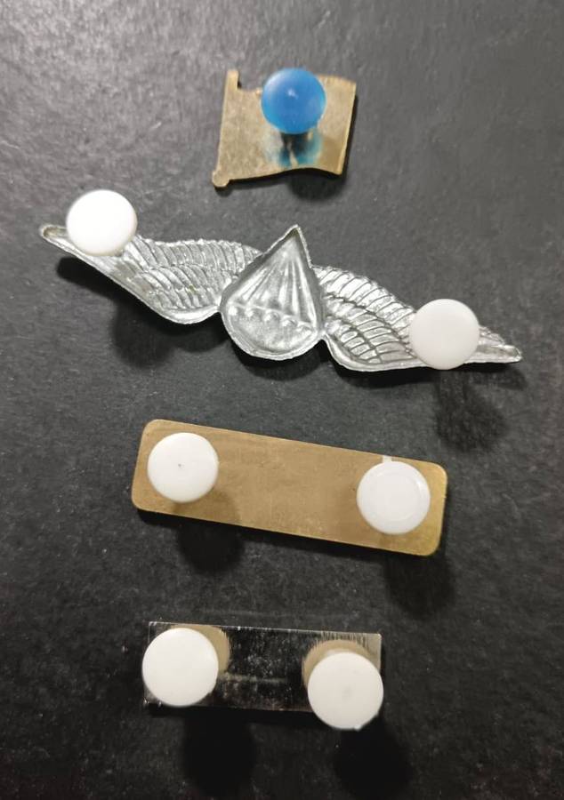 Special Forces Super Soldier - Mike West ( SAS and Recce ) Wing and Name Badge Lot