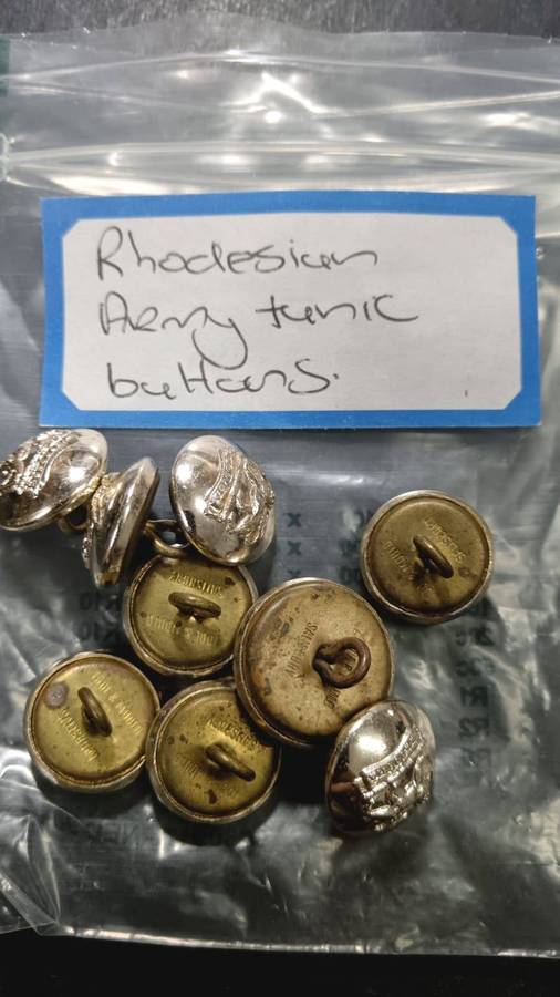 Special Forces Super Soldier - Mike West (SAS and Recce)Tunic Buttons