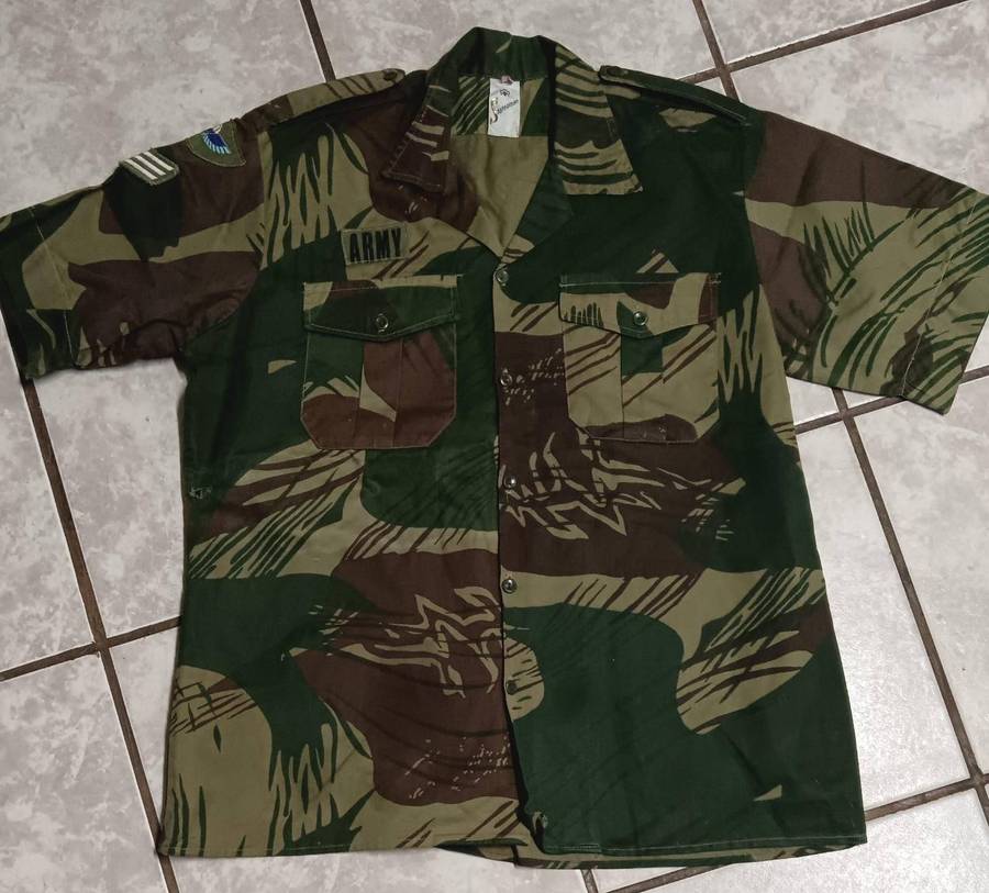 Special Forces Super Soldier - Mike West ( SAS and Recce ) Camo Shirt with Wings