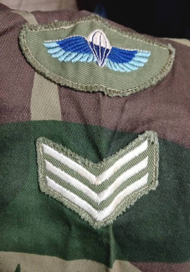 Special Forces Super Soldier - Mike West ( SAS and Recce ) Camo Shirt with Wings