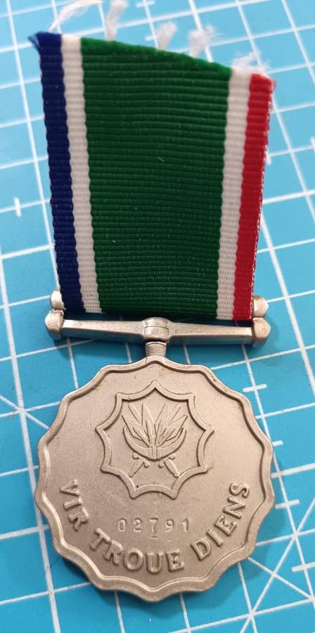 SANDF - Loyal Service Full Size Medal