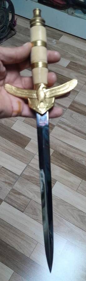 SADF - Air Force Ceremonial Dagger Complete with Belt and hangers