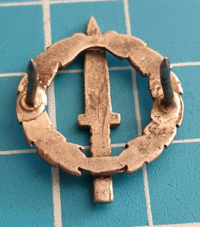 SADF - Special Forces 1st Type Operators Badges ( Antqiue Metal ) - Mess Dress