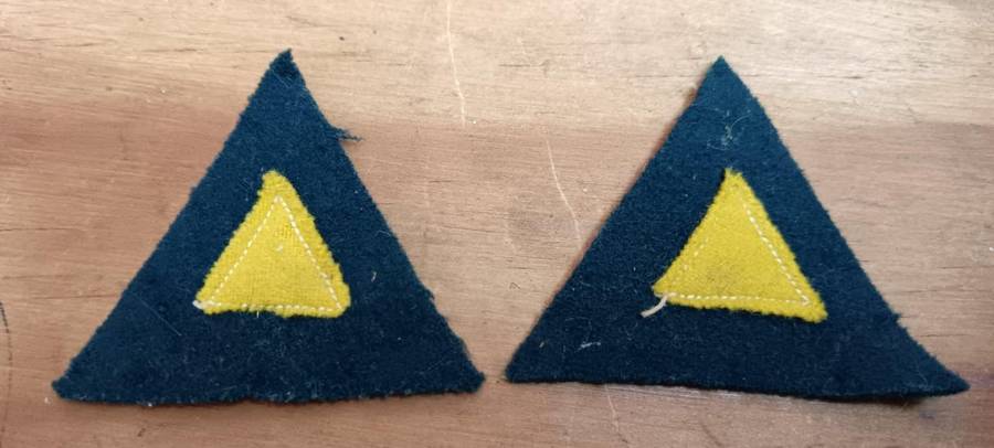 British: 6th South African Armoured Division Formation Badges