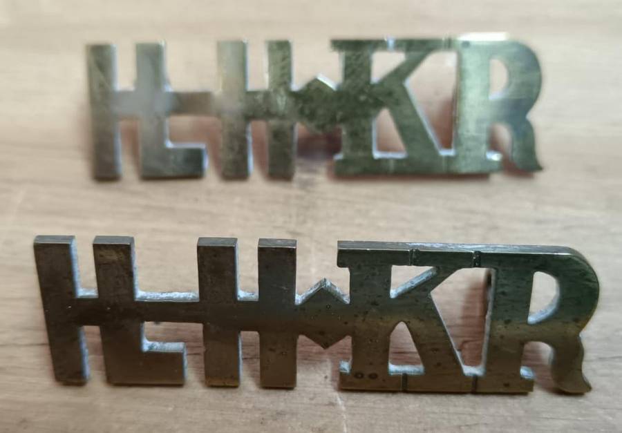 SADF - Imperial Light Horse Kimberley Regiment Shoulder Titles