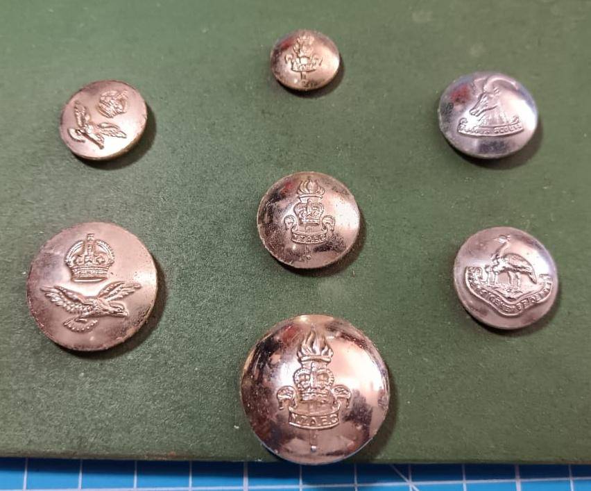 Rhodesia - Button lot