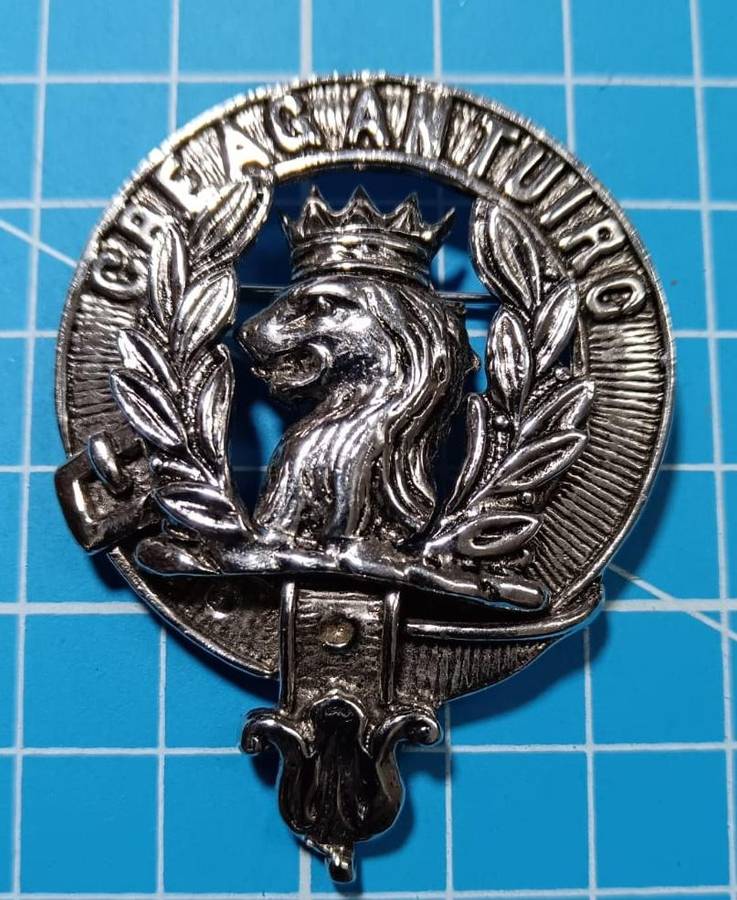 Vintage Scottish Clan Badge