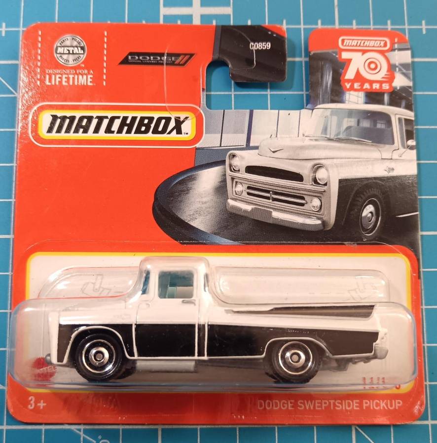 Matchbox Diecast on Card