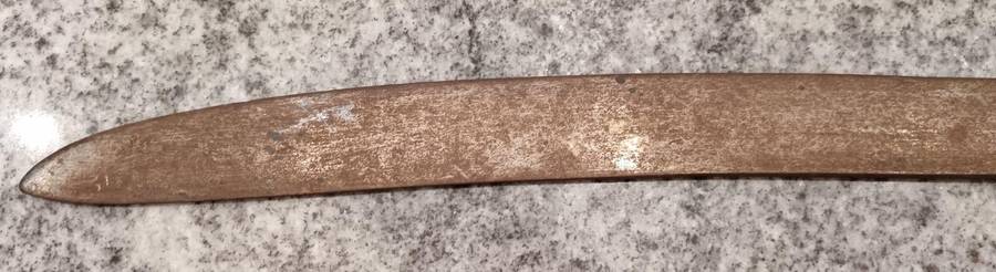 Vintage Uzbekistan Turkestan Central Asian Shashka Sword ( No Scabbard )