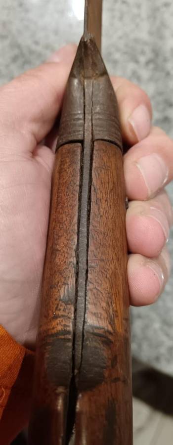 Vintage Uzbekistan Turkestan Central Asian Shashka Sword ( No Scabbard )