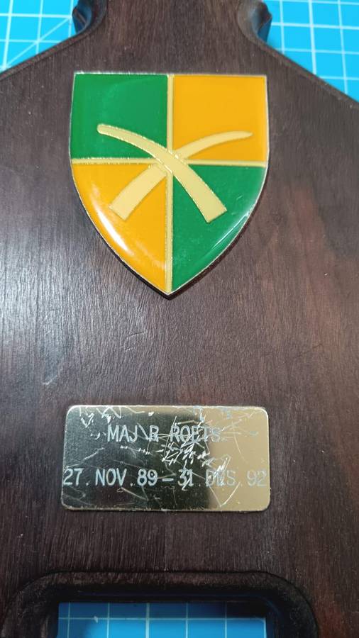 SADF - Group HQ Commemorative Plaque