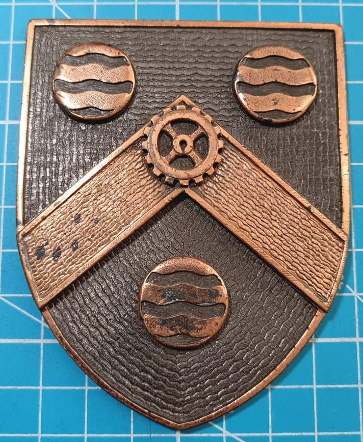 SADF -  Ordnance Commemorative Plaque Crest