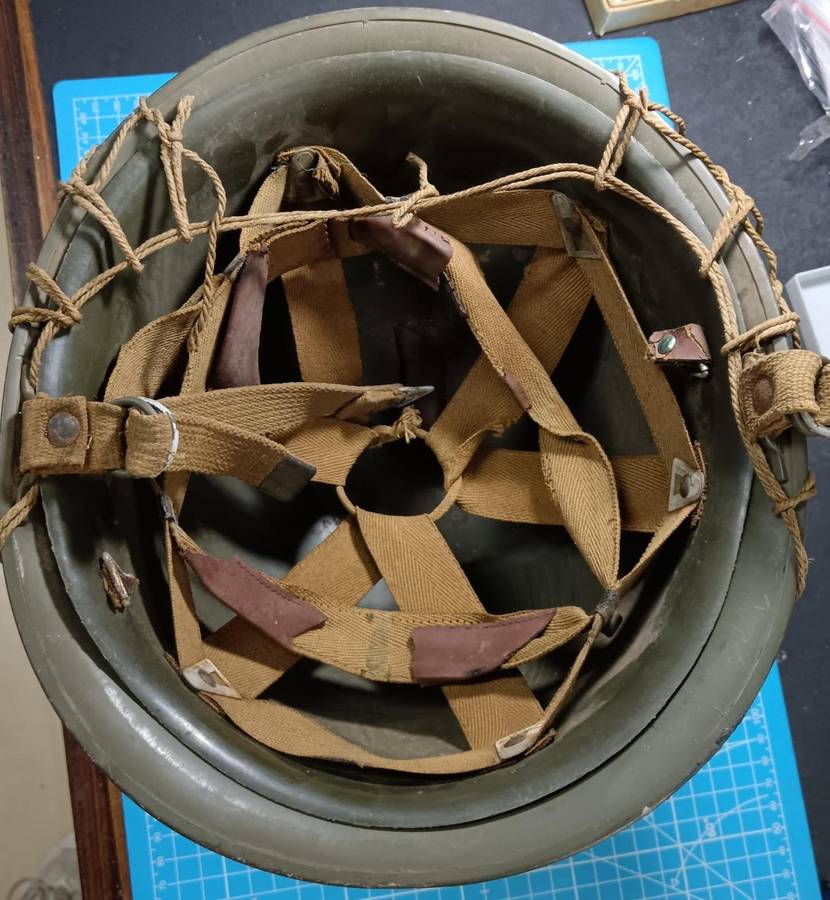 SADF - Complete Army Helmet ( Staalkdak )