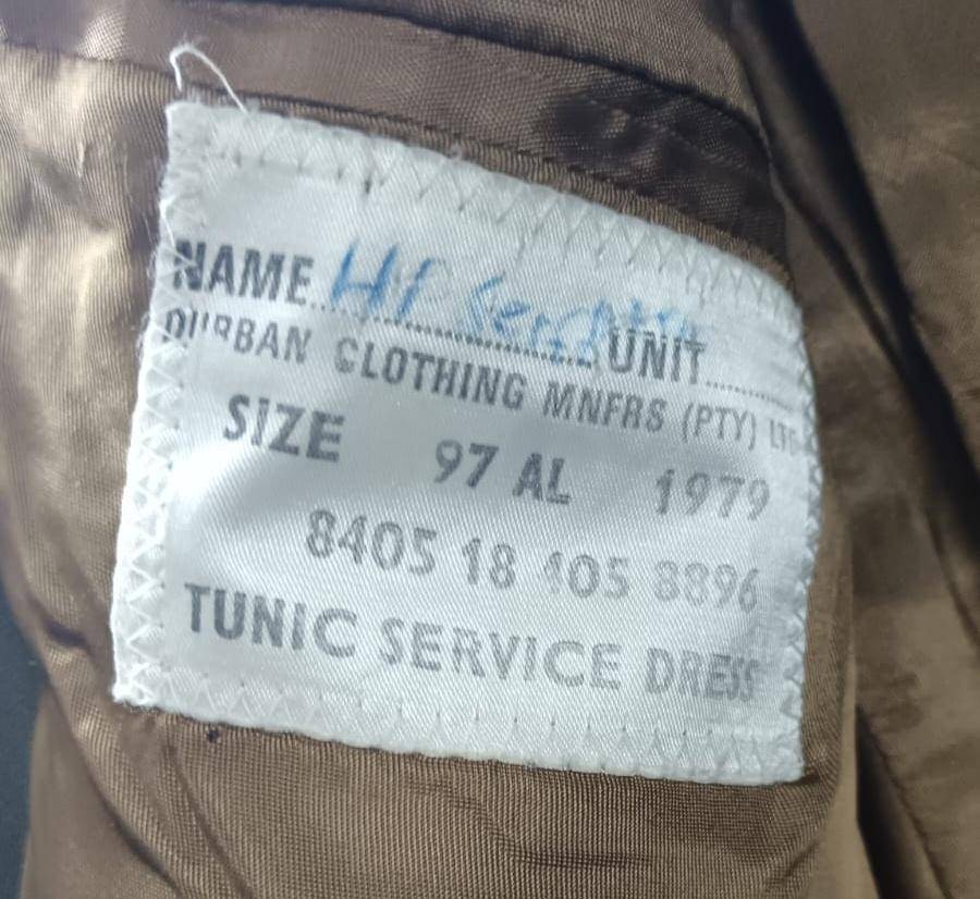 SADF - Infantry Step out Jacket