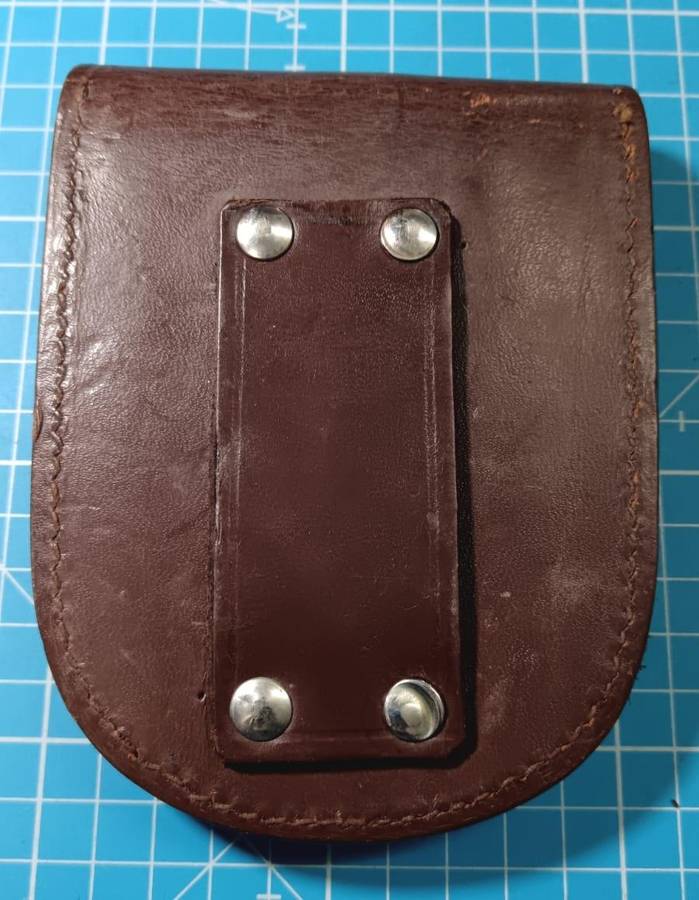 Vintage Leather Handcuff Pouch - Very Good Condition