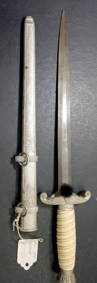 Sherman - Army Officers Dagger with Sheath ( Selling as a Re-Production )