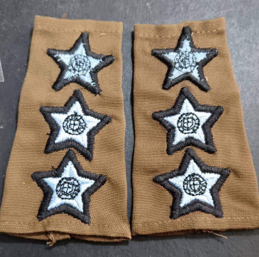 SADF - Air Force Captain Slip on Ranks
