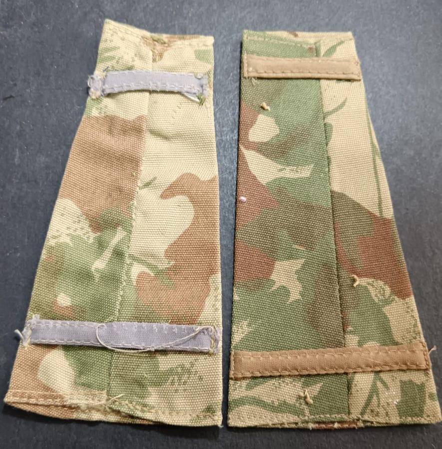 South African Task Force Camo Slip on Ranks