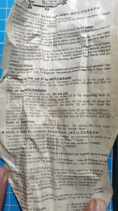 SADF - Army Issue Meilograph