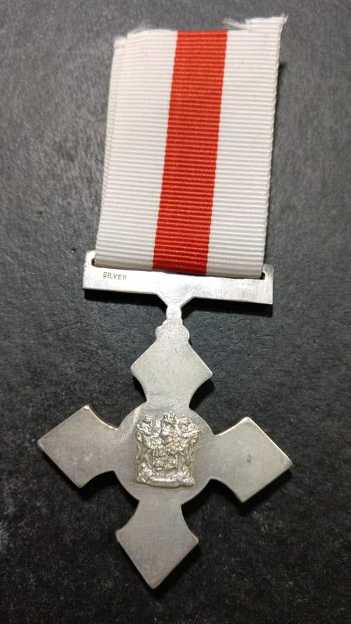 Full Size SADF Army Cross Bright Finish Marked Silver