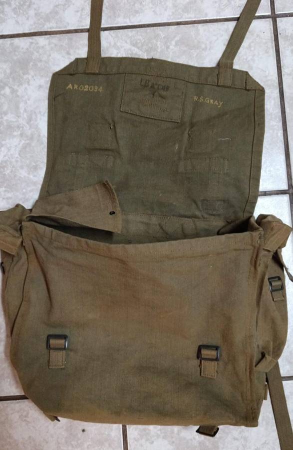 World War Two Pattern 37 Webbing Bag