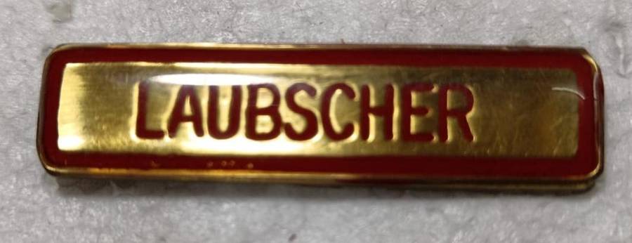 SADF - Laubcher Name Tag