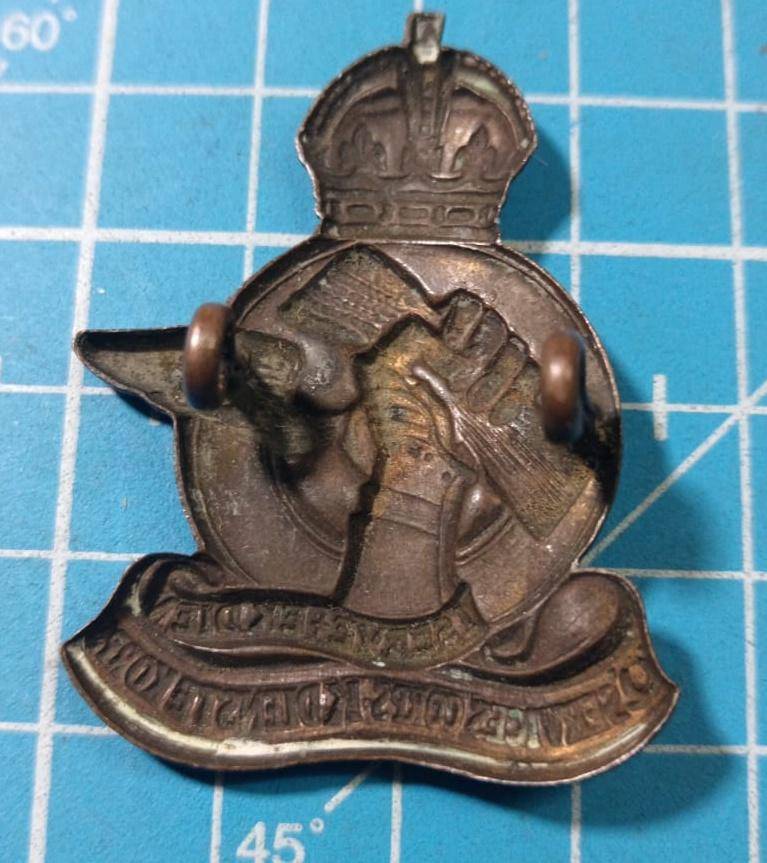 SADF - Q Services Corps Cap Badge