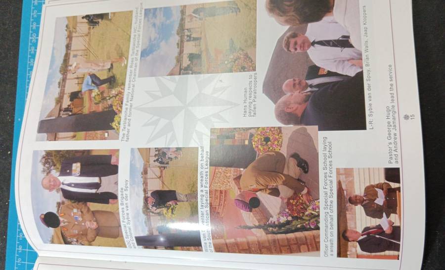 SADF - Special Forces ( Recce ) Compass Rose Magazine Booklet